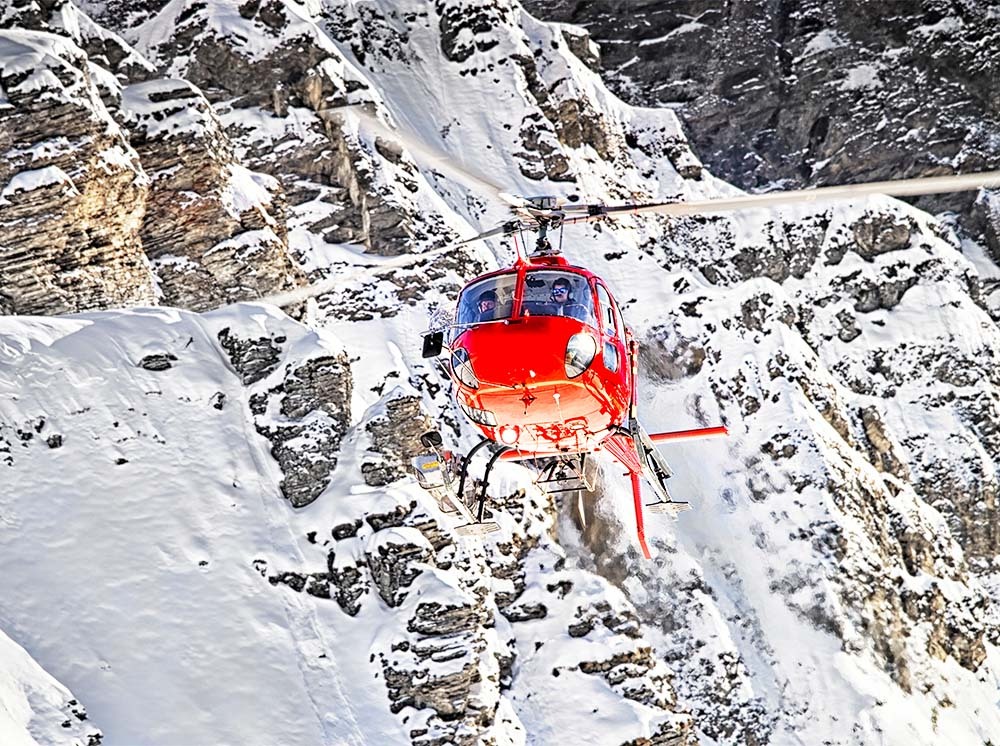Helikopterrundflug Zürs Lech am Arlberg 30 min. 