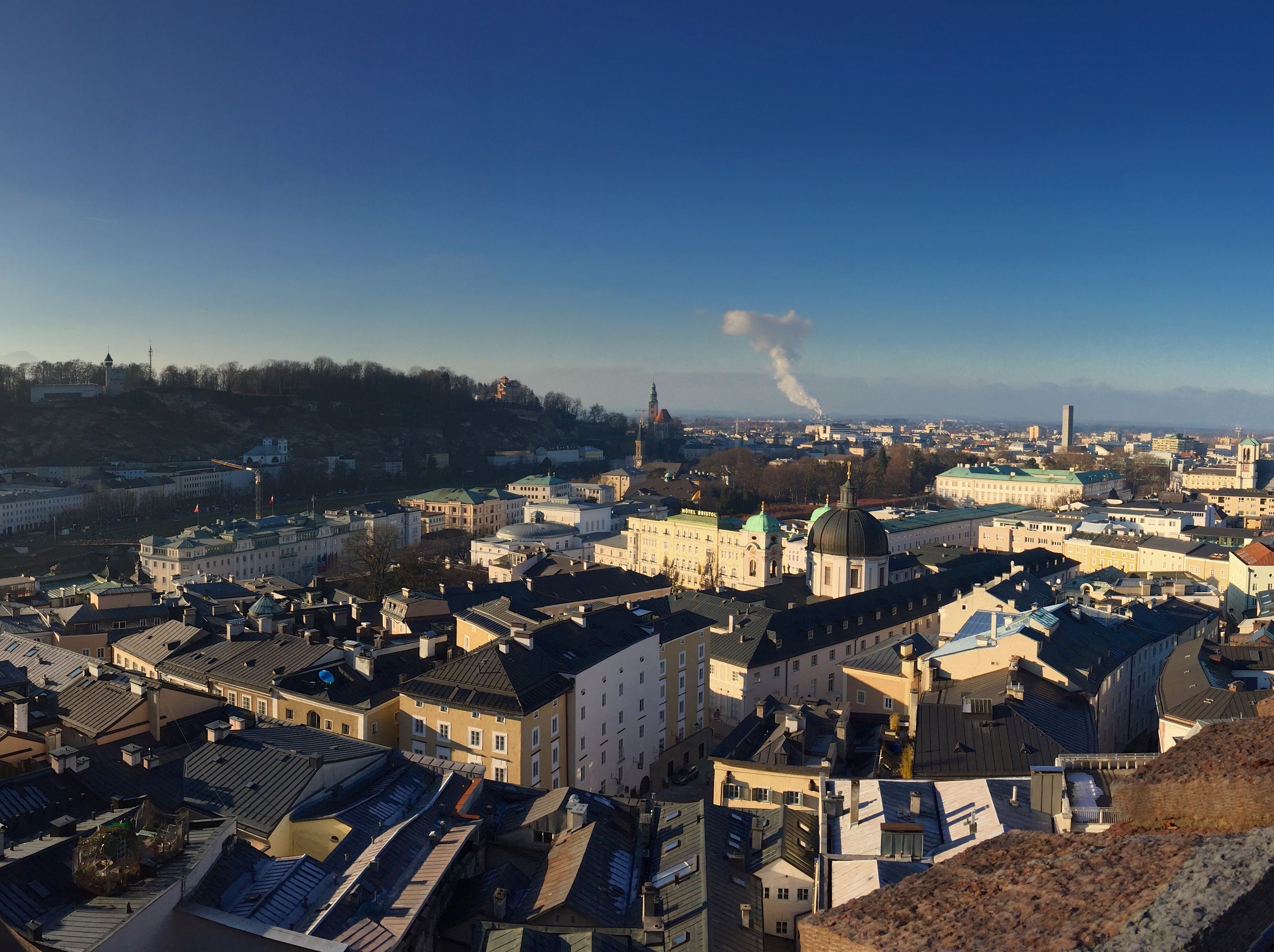 Salzburg Stadt-Helikopterflug: 20-minütiges Luftabenteuer